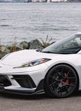 C7 Carbon Race Edition Front Splitter Stage-2 Unpainted Composite Chevrolet Corvette C8 Stingray | Z51 2020-2024                                     - C8-1B-3 - Image 6