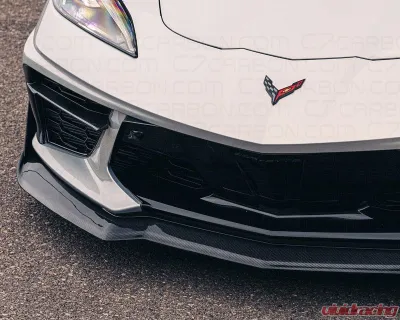 C7 Carbon Race Edition Front Splitter Stage-2 Unpainted Composite Chevrolet Corvette C8 Stingray | Z51 2020-2024 - C8-1B-3