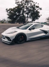 C7 Carbon Race Edition Front Splitter Stage-2 Unpainted Composite Chevrolet Corvette C8 Stingray | Z51 2020-2024                                     - C8-1B-3 - Image 5