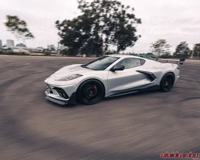 C7 Carbon Race Edition Front Splitter Stage-2 Unpainted Composite Chevrolet Corvette C8 Stingray | Z51 2020-2024 - C8-1B-3