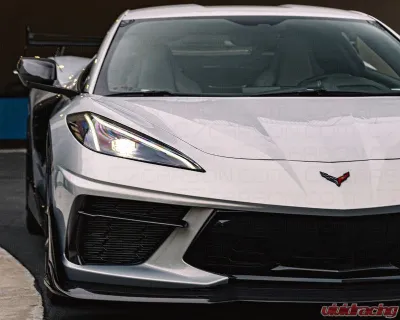 C7 Carbon Race Edition Front Splitter Stage-2 Unpainted Composite Chevrolet Corvette C8 Stingray | Z51 2020-2024 - C8-1B-3