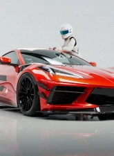 C7 Carbon Champion Front Splitter Unpainted Composite Chevrolet Corvette C8 Stingray | Z51 2020-2024                                     - C8-1C-3 - Image 2
