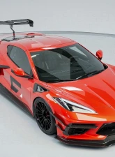 C7 Carbon Champion Front Splitter Painted Carbon Flash Chevrolet Corvette C8 Stingray | Z51 2020-2024                                     - C8-1C-4 - Image 4