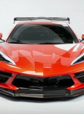 C7 Carbon Champion Front Splitter Painted Carbon Flash Chevrolet Corvette C8 Stingray | Z51 2020-2024                                     - C8-1C-4 - Image 3