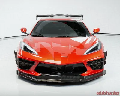 C7 Carbon Champion Front Splitter Painted Carbon Flash Chevrolet Corvette C8 Stingray | Z51 2020-2024 - C8-1C-4
