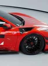 C7 Carbon Champion Front Splitter Painted Carbon Flash Chevrolet Corvette C8 Stingray | Z51 2020-2024                                     - C8-1C-4 - Image 4