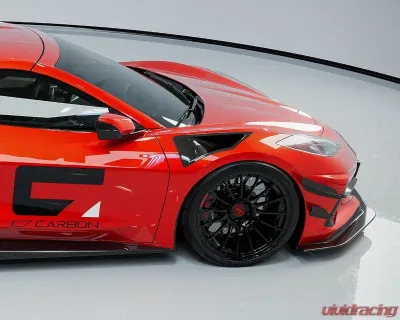 C7 Carbon Champion Front Splitter Painted Carbon Flash Chevrolet Corvette C8 Stingray | Z51 2020-2024 - C8-1C-4