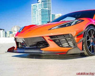 C7 Carbon Legacy Edition Front Splitter Stage-3 Carbon Fiber Chevrolet Corvette C8 Stingray | Z51 2020-2024 - C8-1D-1