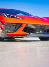 C7 Carbon Legacy Edition Front Splitter Stage-3 Unpainted Composite Chevrolet Corvette C8 Stingray | Z51 2020-2024                                     - C8-1D-3 - Image 6