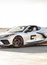 C7 Carbon 5VM Style Side Skirt Set Unpainted Composite Chevrolet Corvette C8 Stingray | Z51 2020-2024                                     - C8-2A-3 - Image 4