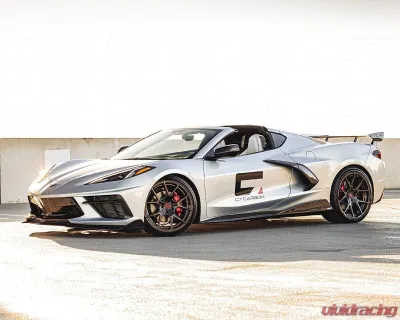 C7 Carbon 5VM Style Side Skirt Set Unpainted Composite Chevrolet Corvette C8 Stingray | Z51 2020-2024 - C8-2A-3