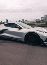 C7 Carbon 5VM Style Side Skirt Set Unpainted Composite Chevrolet Corvette C8 Stingray | Z51 2020-2024                                     - C8-2A-3 - Image 5