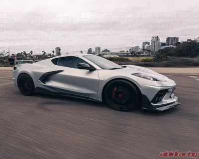 C7 Carbon 5VM Style Side Skirt Set Unpainted Composite Chevrolet Corvette C8 Stingray | Z51 2020-2024 - C8-2A-3