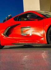 C7 Carbon Z06 Side Skirt Set Carbon Fiber Chevrolet Corvette C8 Stingray | Z51 2020-2024                                     - C8-2B-1 - Image 5