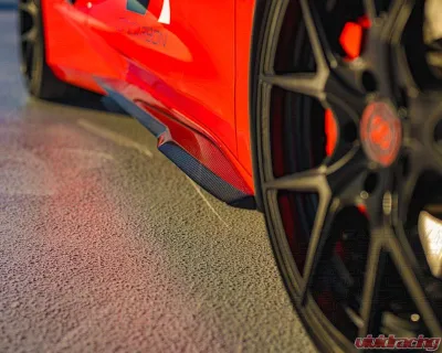 C7 Carbon Z06 Side Skirt Set Painted Carbon Flash Chevrolet Corvette C8 Stingray | Z51 2020-2024 - C8-2B-4