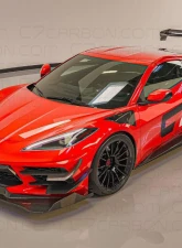 C7 Carbon Legacy Edition Side Skirt Set Carbon Fiber Chevrolet Corvette C8 Stingray | Z51 2020-2024                                     - C8-2D-1 - Image 2