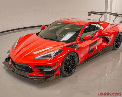 C7 Carbon Legacy Edition Side Skirt Set Carbon Fiber Chevrolet Corvette C8 Stingray | Z51 2020-2024 - C8-2D-1