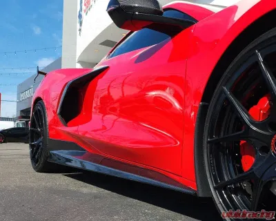 C7 Carbon Legacy Edition Side Skirt Set Carbon Fiber Chevrolet Corvette C8 Stingray | Z51 2020-2024 - C8-2D-1
