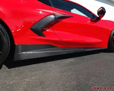 C7 Carbon Legacy Edition Side Skirt Set Carbon Fiber Chevrolet Corvette C8 Stingray | Z51 2020-2024 - C8-2D-1