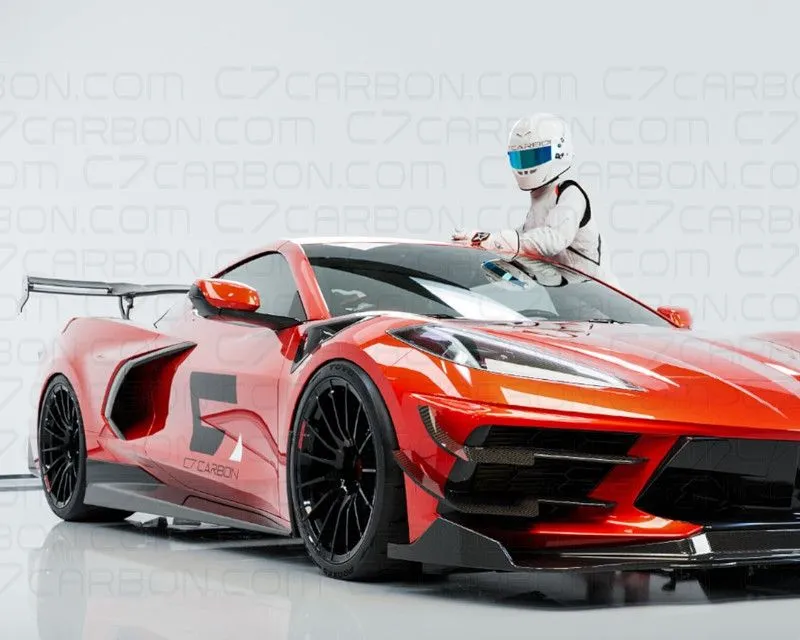 C7 Carbon Legacy Edition Side Skirt Set Unpainted Composite Chevrolet Corvette C8 Stingray | Z51 2020-2024 - C8-2D-3