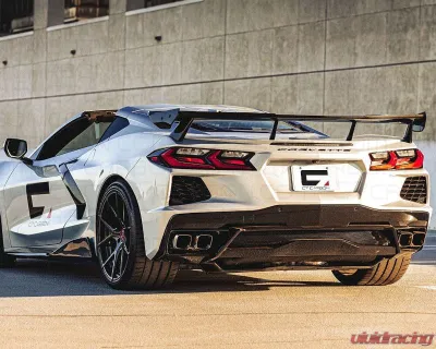 C7 Carbon High Wing OEM Style Unpainted Composite Chevrolet Corvette C8 Stingray | Z51 2020-2024 - C8-3A-3