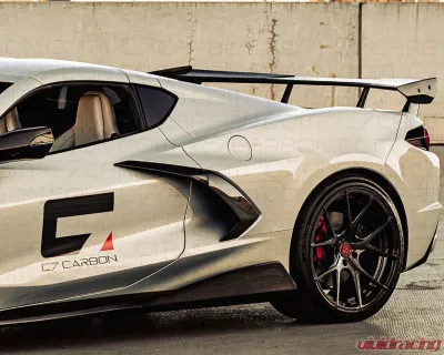 C7 Carbon High Wing OEM Style Unpainted Composite Chevrolet Corvette C8 Stingray | Z51 2020-2024 - C8-3A-3