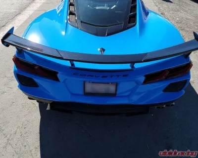C7 Carbon High Wing OEM Style Unpainted Composite Chevrolet Corvette C8 Stingray | Z51 2020-2024 - C8-3A-3