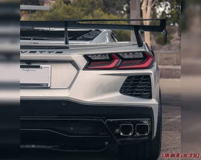 C7 Carbon Race Edition Rear Wing Unpainted Composite Chevrolet Corvette C8 Stingray | Z51 2020-2024 - C8-3B-3