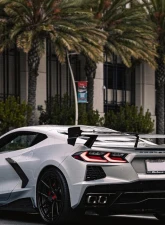 C7 Carbon Race Edition Rear Wing Unpainted Composite Chevrolet Corvette C8 Stingray | Z51 2020-2024                                     - C8-3B-3 - Image 7