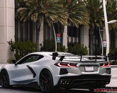 C7 Carbon Race Edition Rear Wing Unpainted Composite Chevrolet Corvette C8 Stingray | Z51 2020-2024 - C8-3B-3