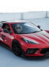 C7 Carbon Ducktail Spoiler Painted Carbon Flash Chevrolet C8 Corvette Stingray 2020-2024                                     - C8-3C-4 - Image 3