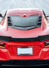 C7 Carbon Ducktail Spoiler Painted Carbon Flash Chevrolet C8 Corvette Stingray 2020-2024                                     - C8-3C-4 - Image 5