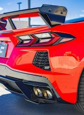 C7 Carbon Performance High Wing Carbon Fiber Chevrolet C8 Corvette Stingray 2020-2024                                     - C8-3E-1 - Image 3