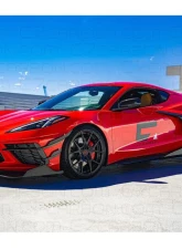 C7 Carbon Performance High Wing Unpainted Composite Chevrolet C8 Corvette Stingray 2020-2024                                     - C8-3E-3 - Image 6