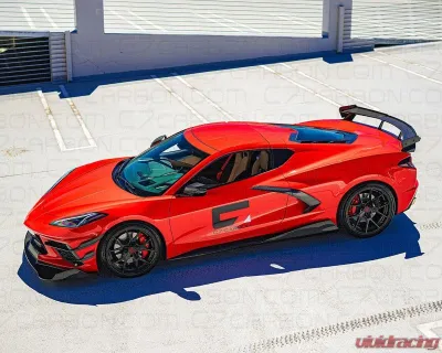 C7 Carbon Performance High Wing Unpainted Composite Chevrolet C8 Corvette Stingray 2020-2024 - C8-3E-3