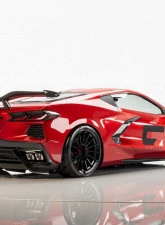 C7 Carbon Z06 Style Chassis Mounted Rear Wing Without Duckbill Composite Unpainted Chevrolet Corvette C8 Stingray | Z51 2020-2024                                     - C8-3F2-3 - Image 2