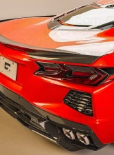 C7 Carbon Low Profile Rear Spoiler Composite Unpainted Chevrolet C8 Corvette Stingray 2020-2024                                     - C8-3G-3 - Image 6