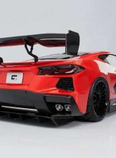 C7 Carbon Victory Chassis Mounted Spoiler Painted Carbon Flash Chevrolet C8 Corvette Stingray 2020-2024                                     - C8-3H-4 - Image 2