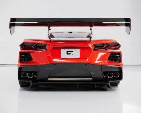 C7 Carbon Daytona Chassis Mounted Spoiler Carbon Fiber Chevrolet C8 Corvette Stingray 2020-2024