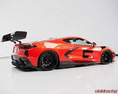 C7 Carbon Daytona Chassis Mounted Spoiler Carbon Fiber Chevrolet C8 Corvette Stingray 2020-2024 - C8-3I-1