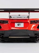 C7 Carbon Daytona Chassis Mounted Spoiler Composite Unpainted Chevrolet C8 Corvette Stingray 2020-2024                                     - C8-3I-3 - Image 5