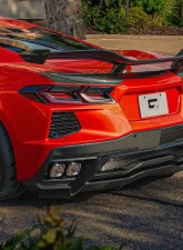 C7 Carbon Race Edition Rear Diffuser Painted Carbon Flash Chevrolet Corvette C8 Stingray 2020-2024                                     - C8-4A-4 - Image 4