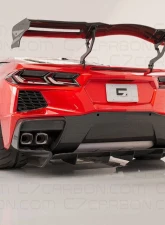 C7 Carbon Legacy Edition Diffuser Stage 3 Carbon Fiber Chevrolet Corvette C8 Stingray | Z51 2020-2024                                     - C8-4D-1 - Image 2