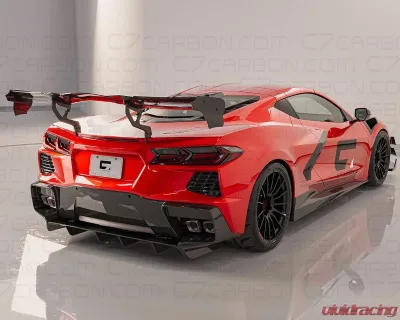 C7 Carbon Legacy Edition Diffuser Stage 3 Carbon Fiber Chevrolet Corvette C8 Stingray | Z51 2020-2024 - C8-4D-1
