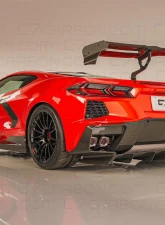 C7 Carbon Legacy Edition Diffuser Stage 3 Carbon Fiber Chevrolet Corvette C8 Stingray | Z51 2020-2024                                     - C8-4D-1 - Image 4
