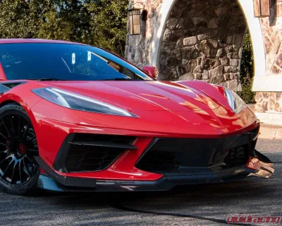 C7 Carbon Z06 Style Canards Carbon Fiber Chevrolet Corvette C8 Stingray | Z51 2020-2024 - C8-5H-1