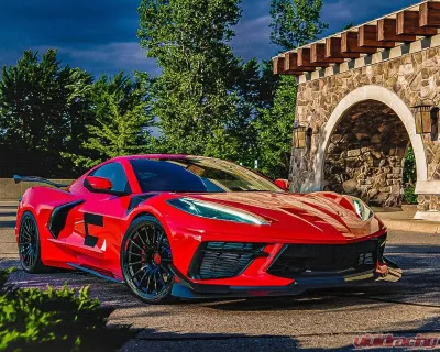 C7 Carbon Z06 Style Canards Carbon Fiber Chevrolet Corvette C8 Stingray | Z51 2020-2024 - C8-5H-1