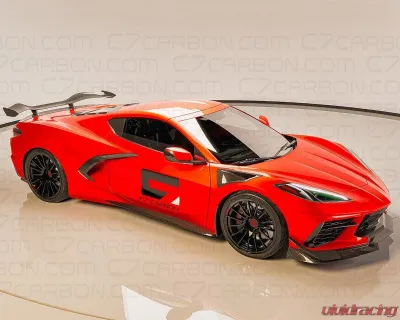 C7 Carbon Z06 Style Canards Carbon Fiber Chevrolet Corvette C8 Stingray | Z51 2020-2024 - C8-5H-1
