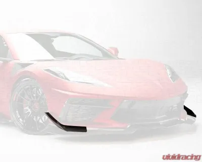 C7 Carbon Z06 Style Canards Carbon Fiber Chevrolet Corvette C8 Stingray | Z51 2020-2024 - C8-5H-1