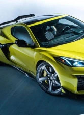 C7 Carbon Z06 Side Skirts For Z06 Painted Carbon Flash Chevrolet Corvette C8 Z06 2023                                     - C8Z-2B-4 - Image 2